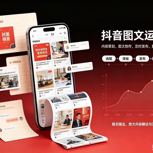 贡井抖音图文代运营服务